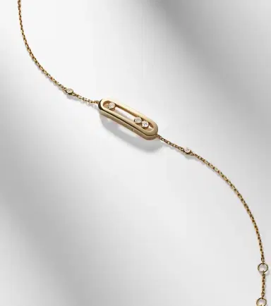 Messika Baby Move 18kt gold bracelet with diamonds | Thumbnail 4 Messika Baby Move 18kt gold bracelet with diamonds | Thumbnail 4