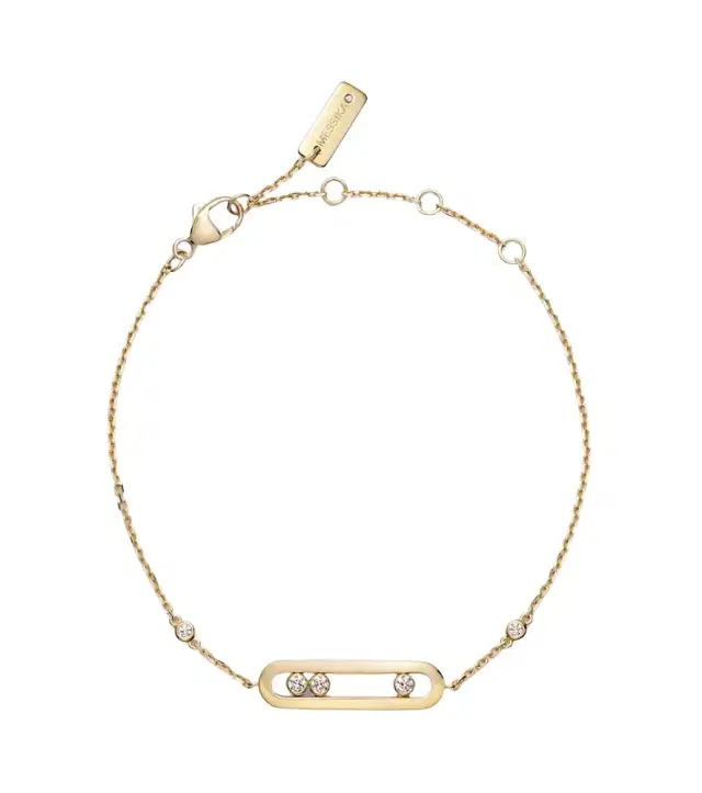 Messika Baby Move 18kt gold bracelet with diamonds