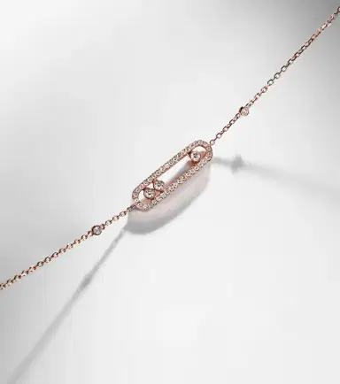 Messika Baby Move 18kt rose gold bracelet with diamonds | Thumbnail 4 Messika Baby Move 18kt rose gold bracelet with diamonds | Thumbnail 4