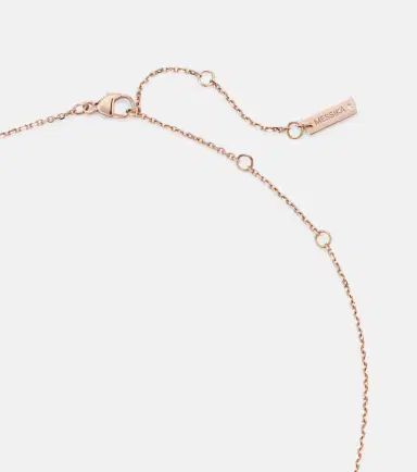 Messika Baby Move 18kt rose gold necklace with diamonds | Thumbnail 2 Messika Baby Move 18kt rose gold necklace with diamonds | Thumbnail 2