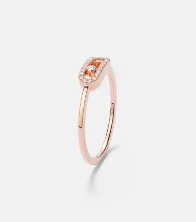 Messika Move Uno 18kt rose gold ring with diamonds | Thumbnail 2