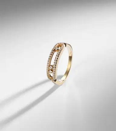 Messika Baby Move 18kt gold ring with diamonds | Thumbnail 5 Messika Baby Move 18kt gold ring with diamonds | Thumbnail 5