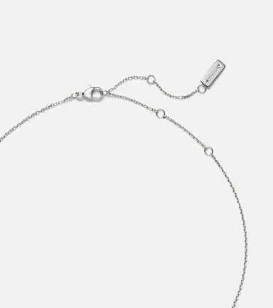 Messika Baby Move 18kt white gold necklace with diamonds | Thumbnail 4 Messika Baby Move 18kt white gold necklace with diamonds | Thumbnail 4