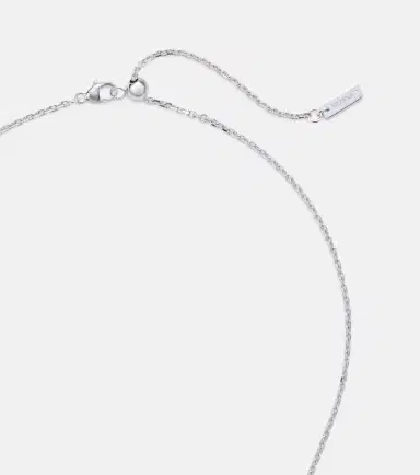 Messika So Move 18kt white gold chain necklace with diamonds | Thumbnail 3 Messika So Move 18kt white gold chain necklace with diamonds | Thumbnail 3