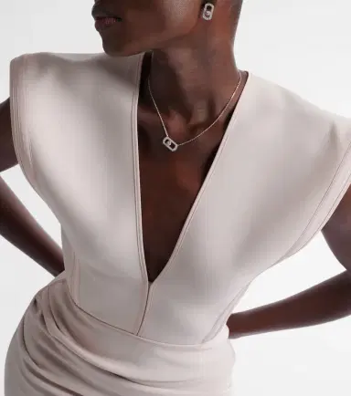 Messika So Move 18kt white gold chain necklace with diamonds | Thumbnail 4 Messika So Move 18kt white gold chain necklace with diamonds | Thumbnail 4