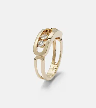 Messika Move Classique 18kt gold ring with diamonds | Thumbnail 4 Messika Move Classique 18kt gold ring with diamonds | Thumbnail 4