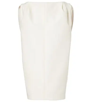 Balenciaga Draped wool and silk minidress | Thumbnail 1