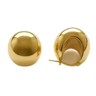 Wish Fine Jewelry 14KY 6.1g Hoops Earrings | Thumbnail 1