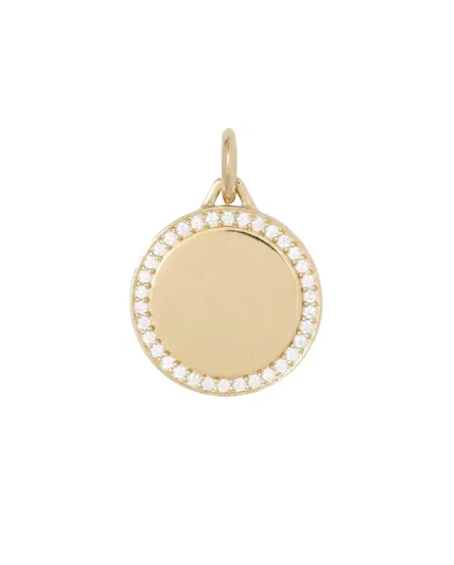 Jennifer Fisher Luxe Circle in 18K Yellow Gold