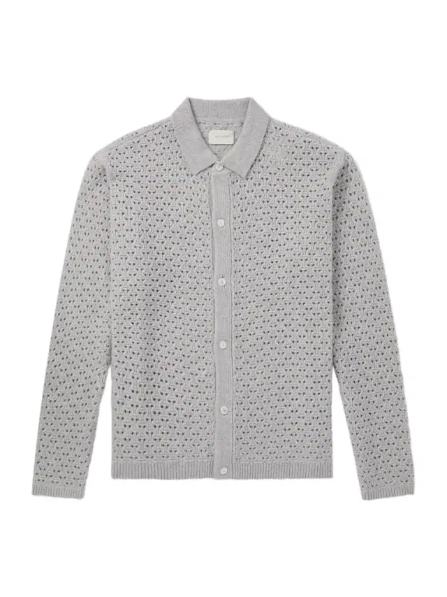 Aimé Leon Dore Open-Knit Wool-Blend Shirt