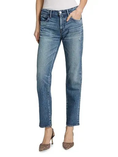 Moussy Vintage Women's Mallard Slim-Fit Straight-Leg Jeans | Thumbnail 3 Moussy Vintage Women's Mallard Slim-Fit Straight-Leg Jeans | Thumbnail 3