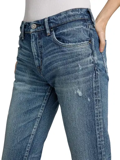 Moussy Vintage Women's Mallard Slim-Fit Straight-Leg Jeans | Thumbnail 6 Moussy Vintage Women's Mallard Slim-Fit Straight-Leg Jeans | Thumbnail 6