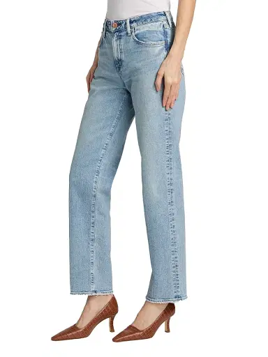 Moussy Vintage Women's Kingston Tailored Straight-Leg Jeans | Thumbnail 4
