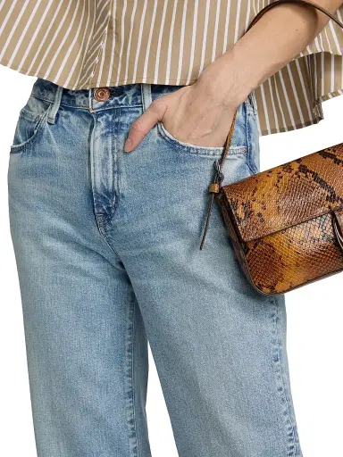 Moussy Vintage Women's Kingston Tailored Straight-Leg Jeans | Thumbnail 6