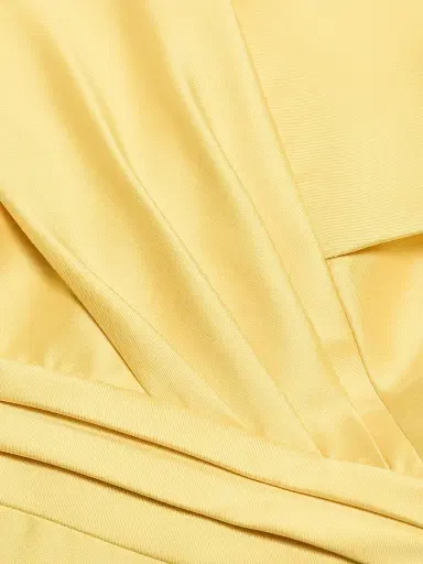 BADGLEY MISCHKA Women's Stretch Mikado Column Gown - Marigold - Size 16 | Thumbnail 7 BADGLEY MISCHKA Women's Stretch Mikado Column Gown - Marigold - Size 16 | Thumbnail 7
