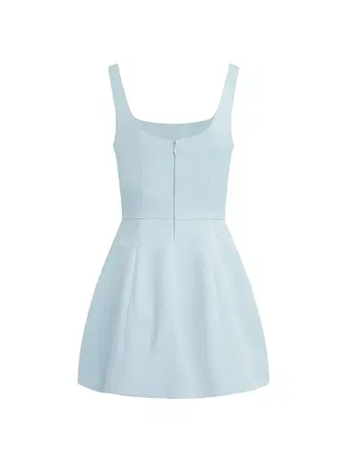 Favorite Daughter Women's Morgan Fit-&-Flare Minidress - Sky Blue - Size 8 | Thumbnail 2 Favorite Daughter Women's Morgan Fit-&-Flare Minidress - Sky Blue - Size 8 | Thumbnail 2
