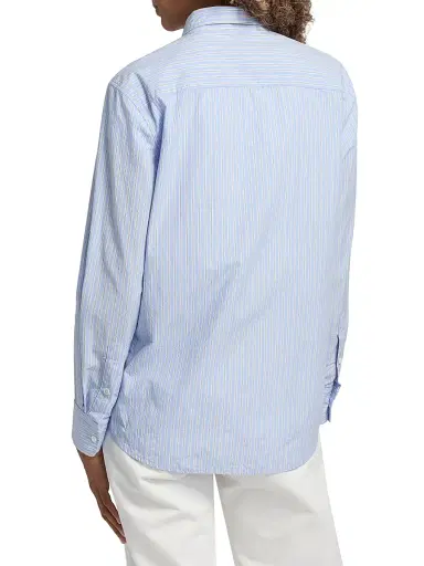 Nili Lotan Women's Raphael Classic Cotton Shirt | Thumbnail 5
