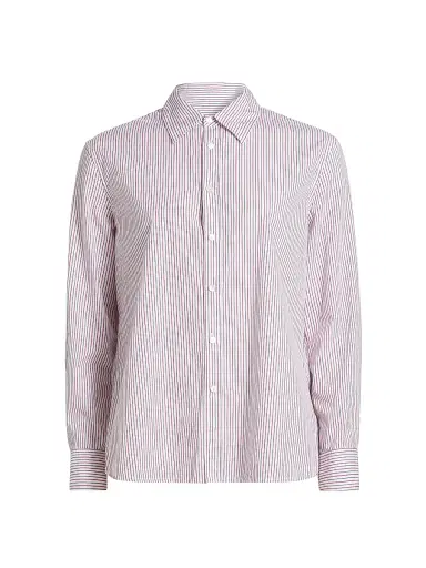 Nili Lotan Women's Raphael Striped Classic Button-Front Shirt | Thumbnail 1 Nili Lotan Women's Raphael Striped Classic Button-Front Shirt | Thumbnail 1