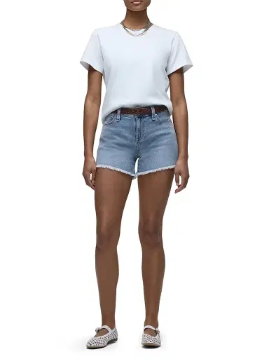 Hudson Jeans Women's Gemma Mid-Rise Denim Shorts - Delight | Thumbnail 2