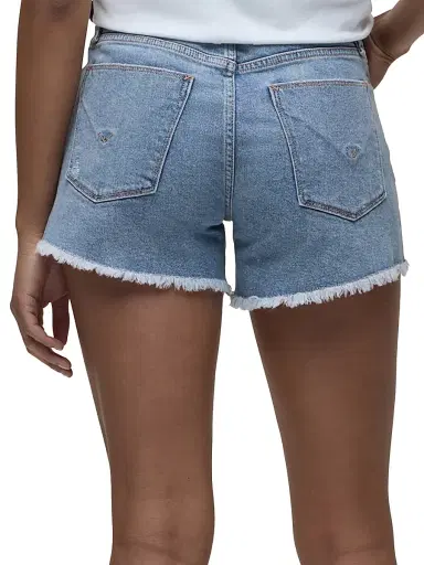 Hudson Jeans Women's Gemma Mid-Rise Denim Shorts - Delight | Thumbnail 6