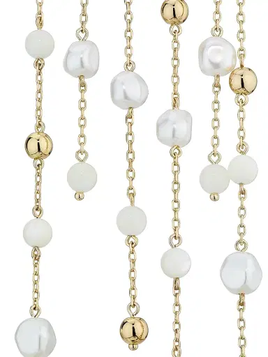 Ramy Brook Women's Nira Goldtone, Glass Bead & Imitation Pearl Drop Earrings - Gold | Thumbnail 3 Ramy Brook Women's Nira Goldtone, Glass Bead & Imitation Pearl Drop Earrings - Gold | Thumbnail 3