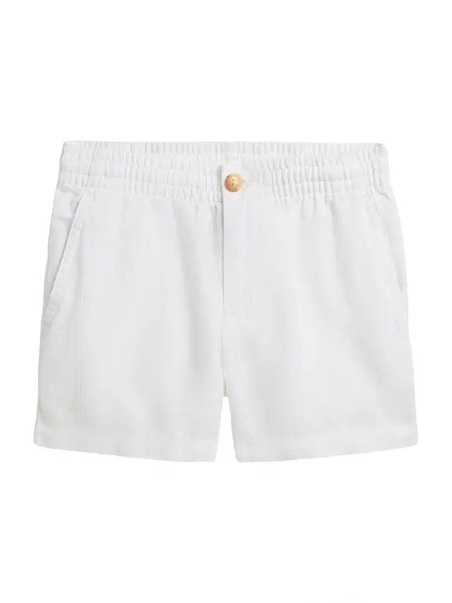 Polo Ralph Lauren Little Boy's & Boy's Polo Prepster Linen-Cotton Shorts - White