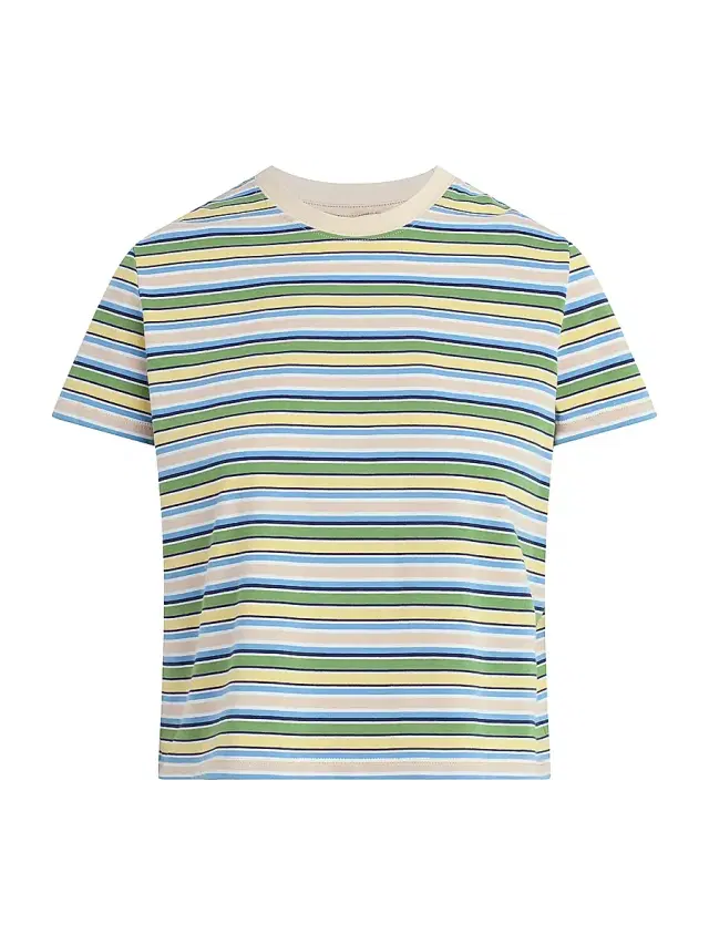 Joe's Jeans Women's The Easy Striped T-Shirt - Citrus Multi Stripe