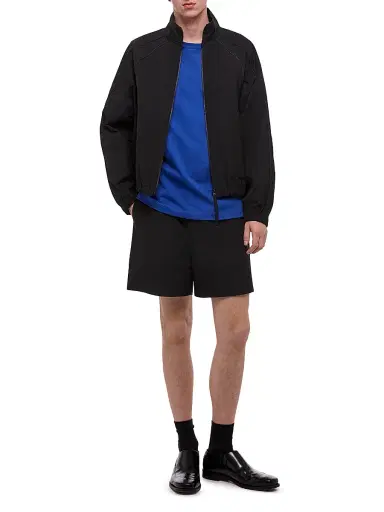 Helmut Lang Men's Stamp Logo Cotton T-Shirt | Thumbnail 2 Helmut Lang Men's Stamp Logo Cotton T-Shirt | Thumbnail 2