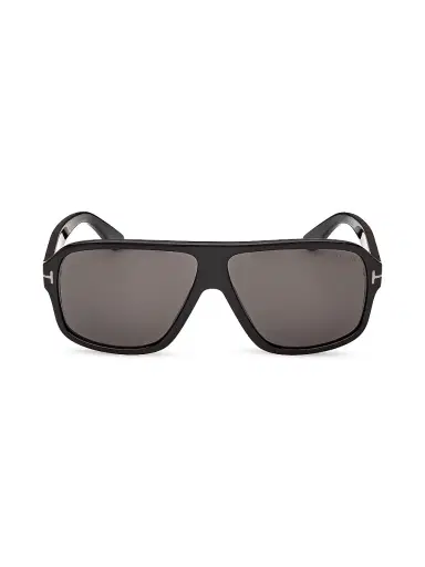 Tom Ford Men's William 63MM Navigator Sunglasses - Black | Thumbnail 2 Tom Ford Men's William 63MM Navigator Sunglasses - Black | Thumbnail 2
