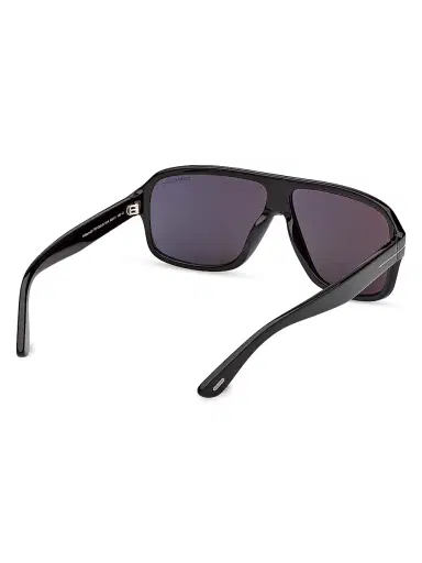 Tom Ford Men's William 63MM Navigator Sunglasses - Black | Thumbnail 6 Tom Ford Men's William 63MM Navigator Sunglasses - Black | Thumbnail 6