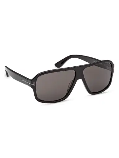 Tom Ford Men's William 63MM Navigator Sunglasses - Black | Thumbnail 8 Tom Ford Men's William 63MM Navigator Sunglasses - Black | Thumbnail 8