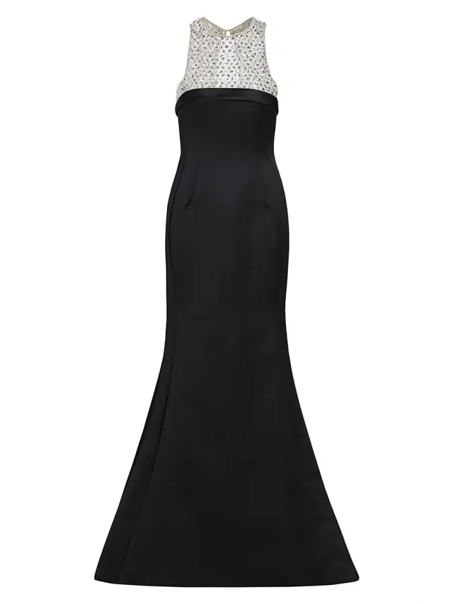 Atelier Prabal Gurung Women's Hunter Embellished Gown - Black
