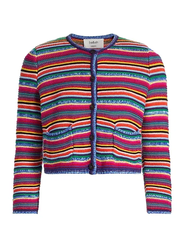 ba & sh Women's Fanny Striped Cardigan