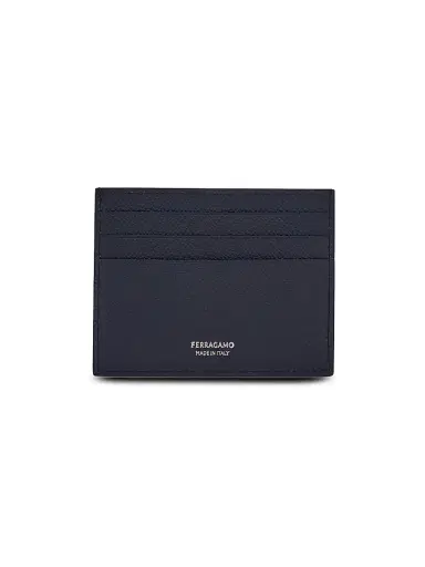 Ferragamo Men's Gancio Leather Card Case | Thumbnail 3 Ferragamo Men's Gancio Leather Card Case | Thumbnail 3