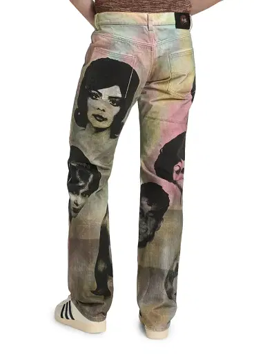 Versace Men's The Party Print Jeans | Thumbnail 5 Versace Men's The Party Print Jeans | Thumbnail 5