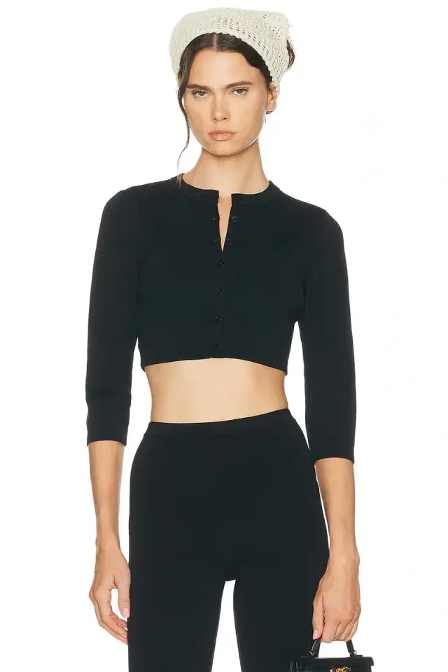 Refined Knit Crop Cardigan
