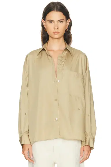TWP Newest Earl Button Down Top | Thumbnail 2