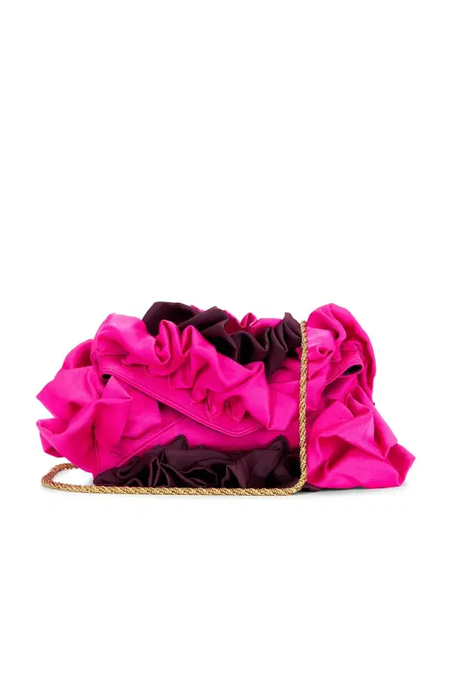 Dries Van Noten Small Ruffle Bag