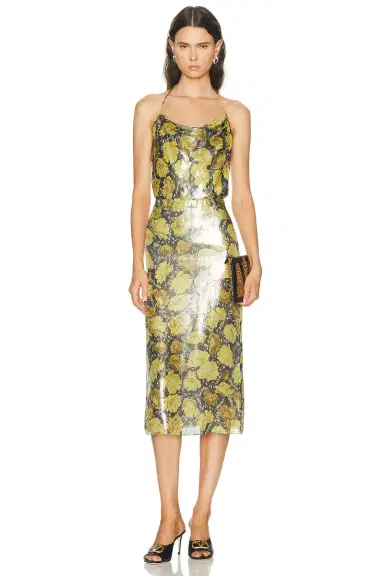 Valentino Lurex Apres L'Hiver Poppies Skirt | Thumbnail 5 Valentino Lurex Apres L'Hiver Poppies Skirt | Thumbnail 5