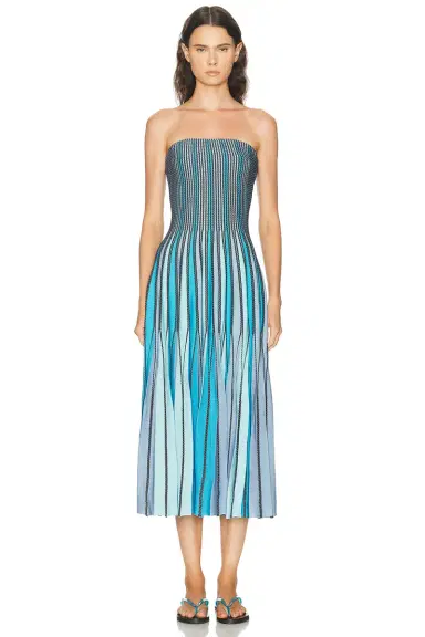 Simkhai Soleil Midi Dress | Thumbnail 2 Simkhai Soleil Midi Dress | Thumbnail 2