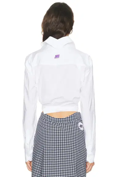 Jean Paul Gaultier Cropped Button Up Top | Thumbnail 3 Jean Paul Gaultier Cropped Button Up Top | Thumbnail 3
