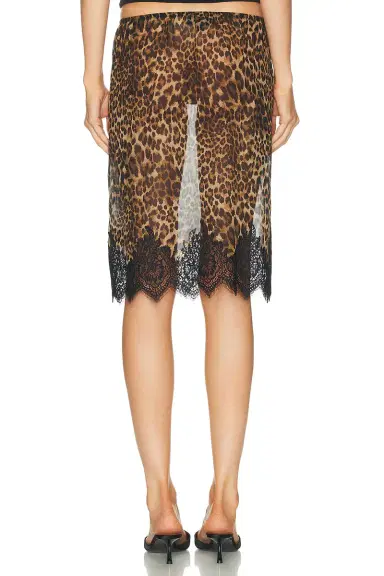 NILI LOTAN Thea Lace Skirt | Thumbnail 4 NILI LOTAN Thea Lace Skirt | Thumbnail 4