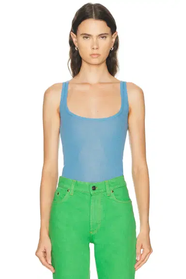 VERSACE Rib Tank Top | Thumbnail 1