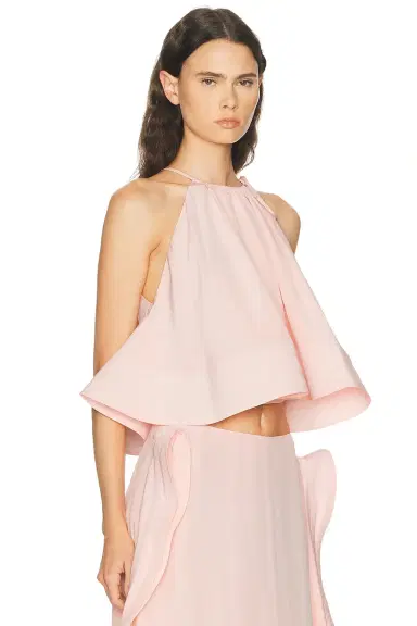 Stella McCartney Silk Sleeveless Frill Top | Thumbnail 2 Stella McCartney Silk Sleeveless Frill Top | Thumbnail 2