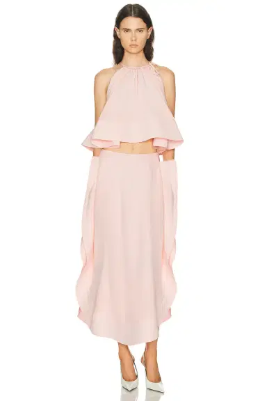 Stella McCartney Silk Sleeveless Frill Top | Thumbnail 4 Stella McCartney Silk Sleeveless Frill Top | Thumbnail 4