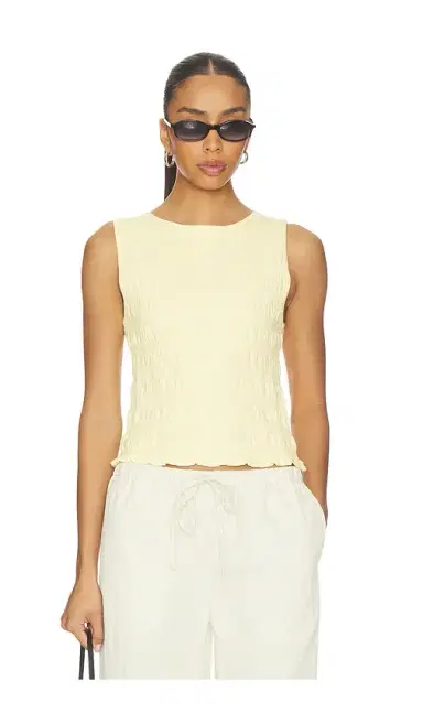 Madewell Sachi Smocked Tank Top | Thumbnail 1