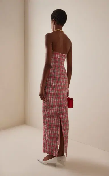BERNADETTE Exclusive Charlotte Checked Seersucker Dress | Thumbnail 6 BERNADETTE Exclusive Charlotte Checked Seersucker Dress | Thumbnail 6