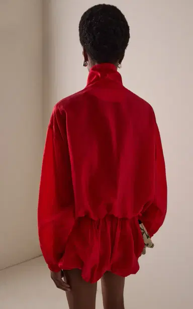 The Frankie Shop Drea Sheer Bomber Jacket | Thumbnail 5 The Frankie Shop Drea Sheer Bomber Jacket | Thumbnail 5