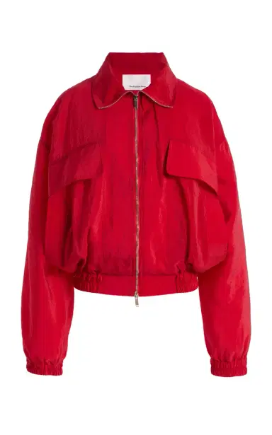 The Frankie Shop Drea Sheer Bomber Jacket | Thumbnail 8 The Frankie Shop Drea Sheer Bomber Jacket | Thumbnail 8