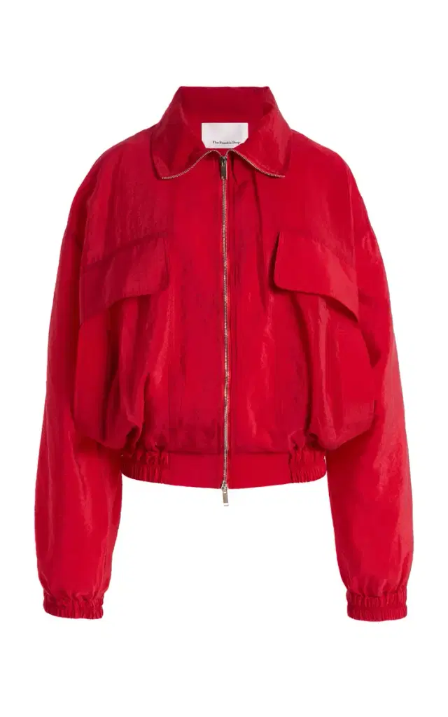 Drea Sheer Bomber Jacket